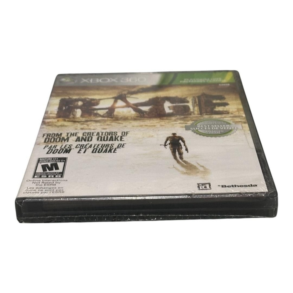 Rage Xbox 360 Video Game Platinum Hits Sealed M Rated Action Shooter - Picture 2 of 7